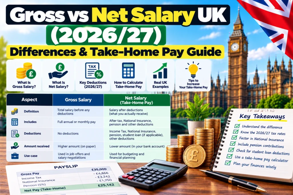 Gross vs Net Salary UK