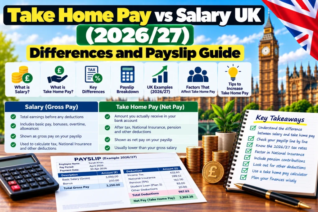 Take Home Pay vs Salary